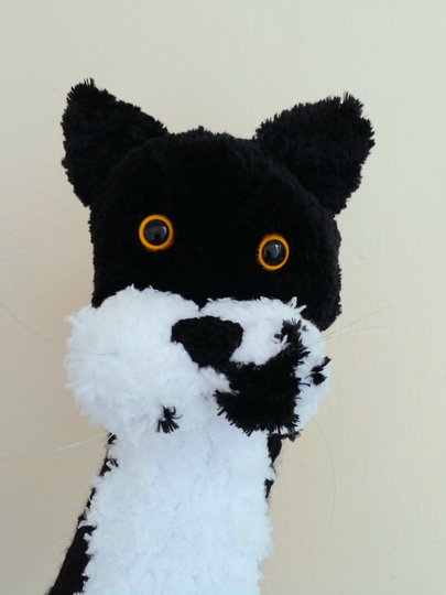 Crochet Golf Club Cover Cat, Personalized Covers, Black Cat, Persian Cat, Club Head Covers, Golf Cover Or Hand Puppet, Cat Handpuppet
