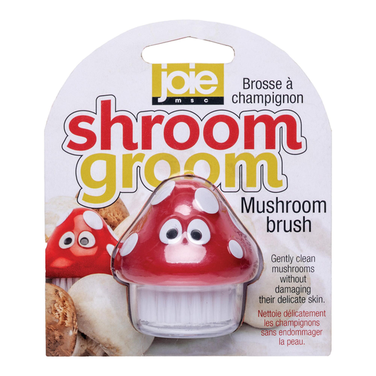 Joie Shroom Groom Mushroom Brush Set of 2: Multi - Plastic by World Market