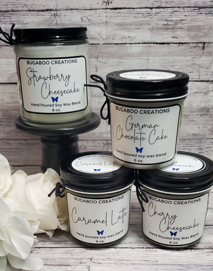 Hand Poured Soy Blend Candles, Great Scent Gift For Her, Him, Candle