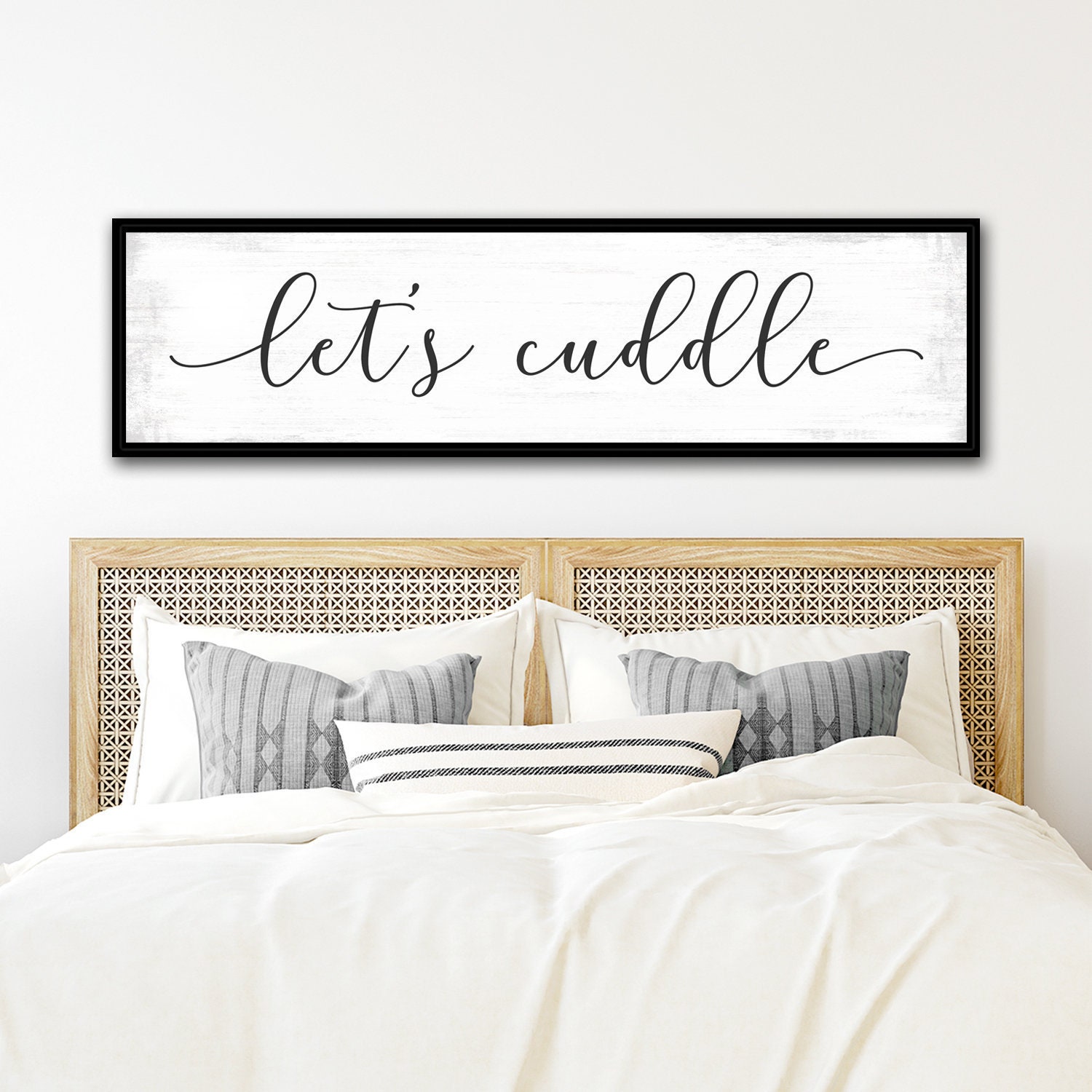 Let's Cuddle Sign