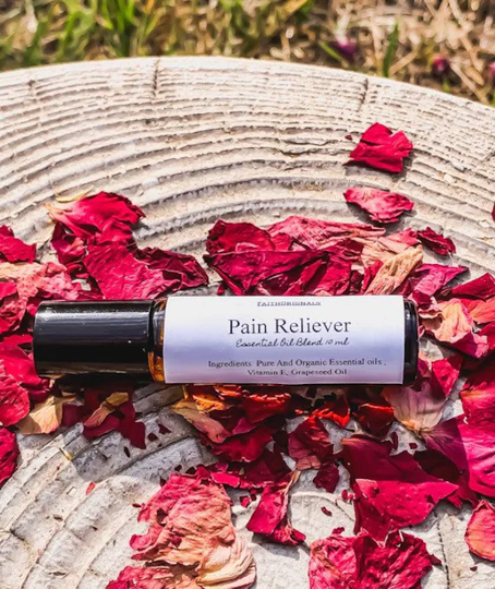 Pain Reliever Essential Oil Blend 10Ml, Oils, Bath & Body, Spa, Personal Care, Self Gifts, Health
