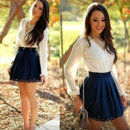 Women Fashion Long Sleeve V Neck Bodycon Evening Party Short Mini Dress Vestidos