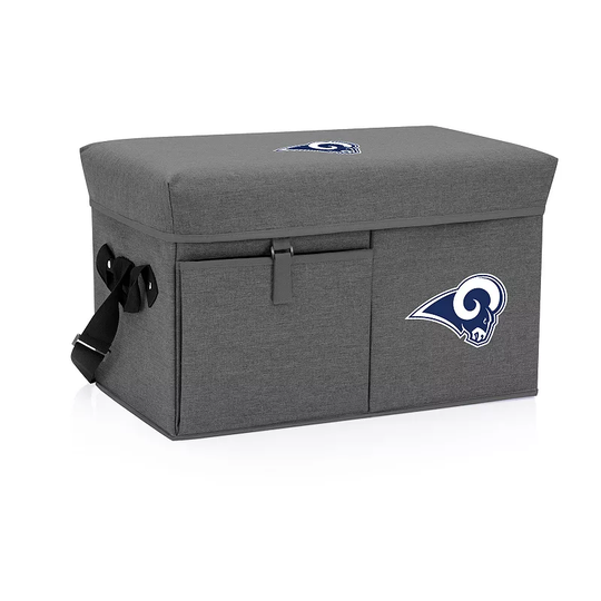 Los Angeles Rams Ottoman Cooler & Seat, Grey
