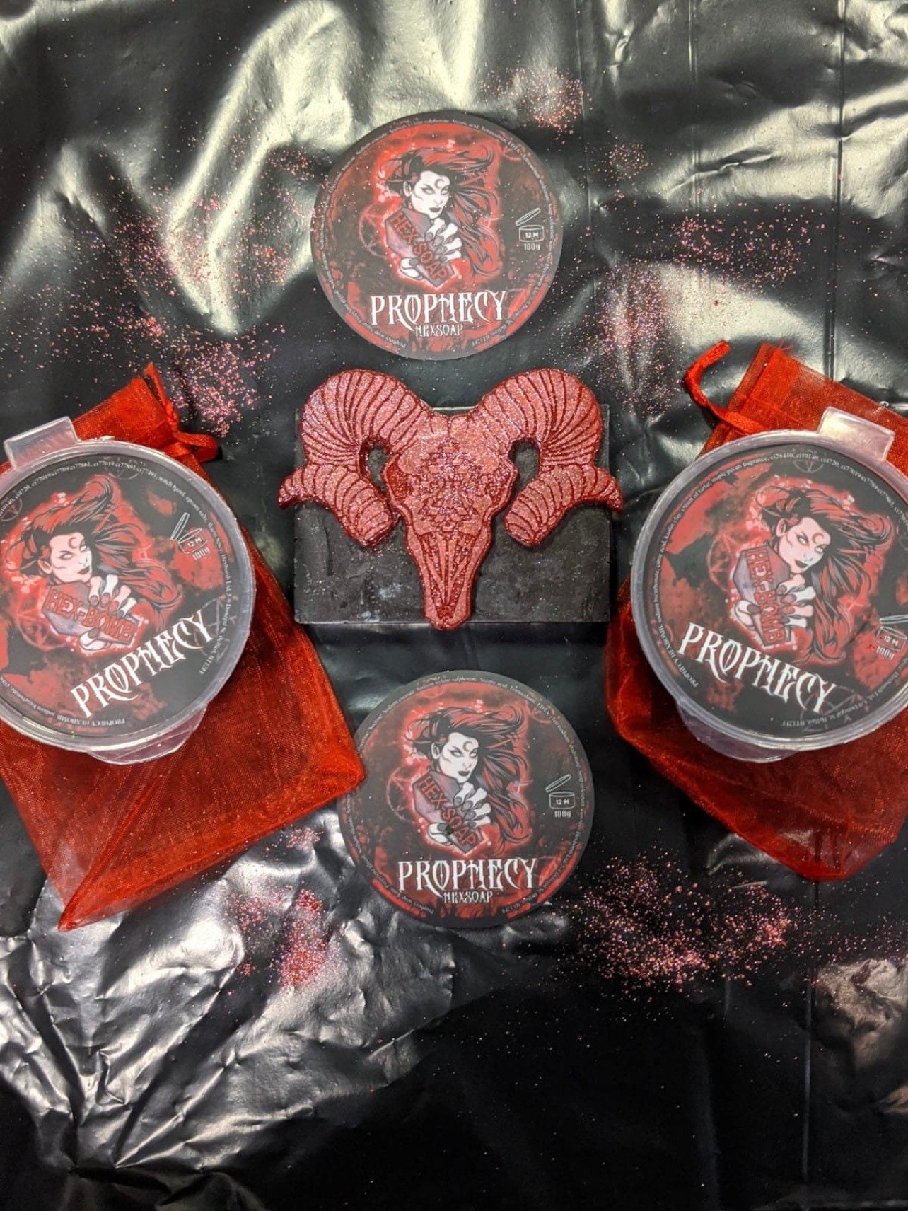 Prophecy - Ram Skull Soap Block. 80G Hexsoap