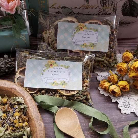 Cleansing Simmering Potpourri Blend, Lemon & Lavender
