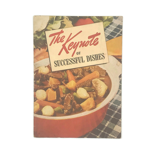 Vintage 1940S Cookbook, Maggi's Seasoning, Advertising Recipe Booklet, The Keynote Of Successful Dishes, 1941, Cookbooklet, Gift For A Cook