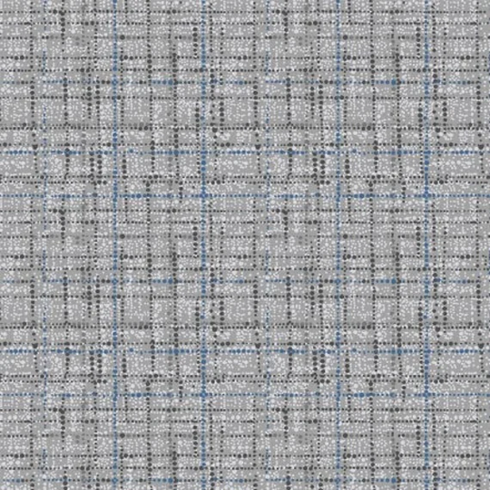 Coco ~ Smoke Textured Grid Blender Cotton Fabric, Michael Miller 100% Gray Smoke Coco Fabric