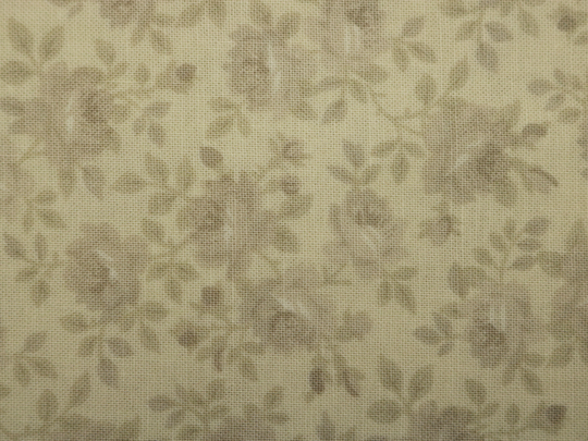 Sweet Blend By Laundry Basket Quilts For Moda Fabrics, 100% Cotton, Cut To Order, Price Per Yard, Taupe Floral On Beige, Item #42291-11, Oop