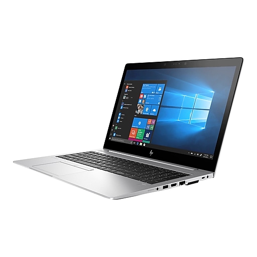 HP EliteBook 840 G5 14" Notebook, AMD Ryzen 5 Pro 2500U, 8GB Memory, 256GB SSD, Windows 10, Silver