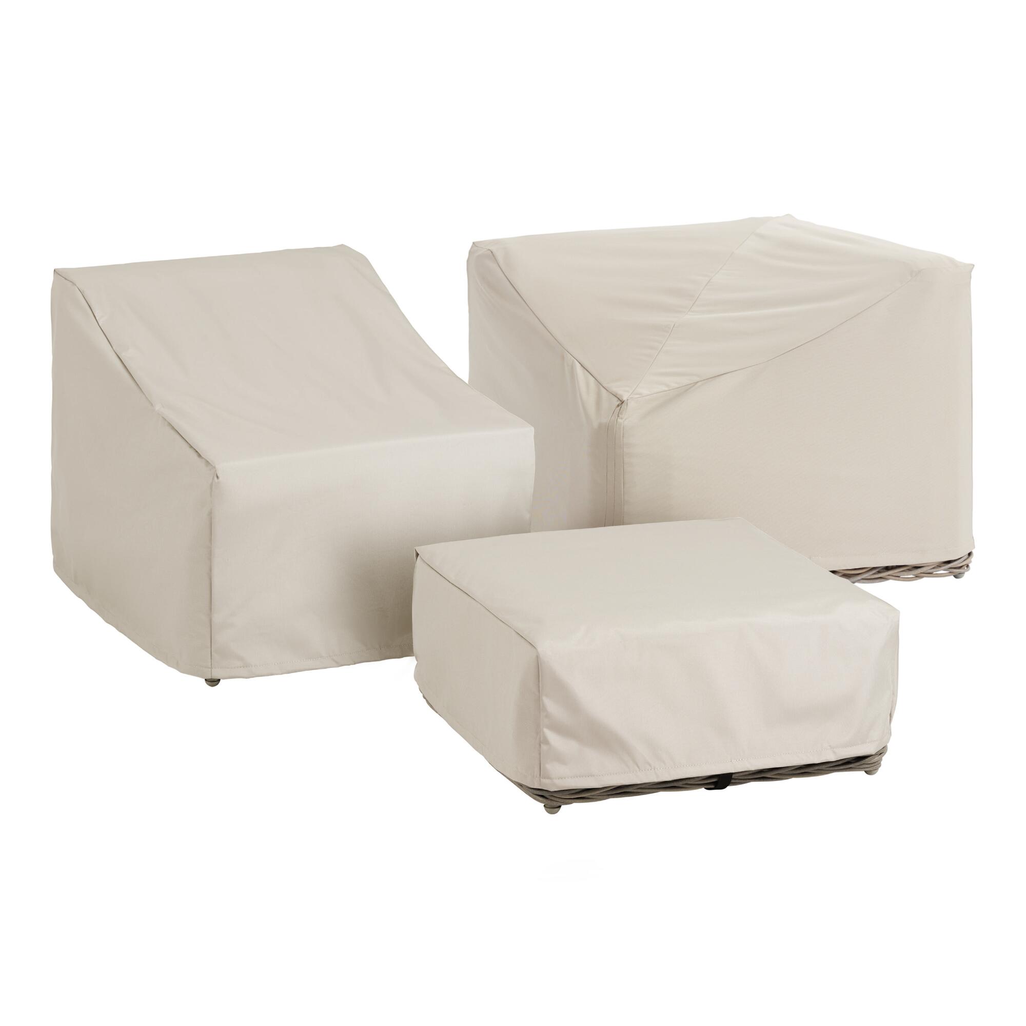 Zahara Modular Outdoor Patio Sectional Furniture Cover Collection by World Market