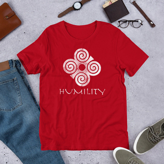 West Africa Humility Adinkra Symbol Meaning Ram's Horns T-Shirt