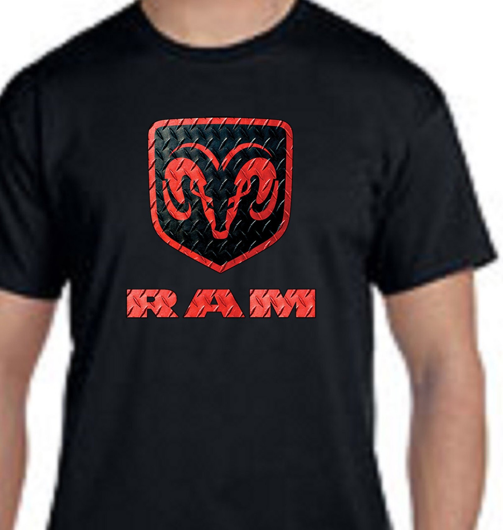 Dodge Ram 1500 2500 Truck Pull Logo Tee T Shirt New