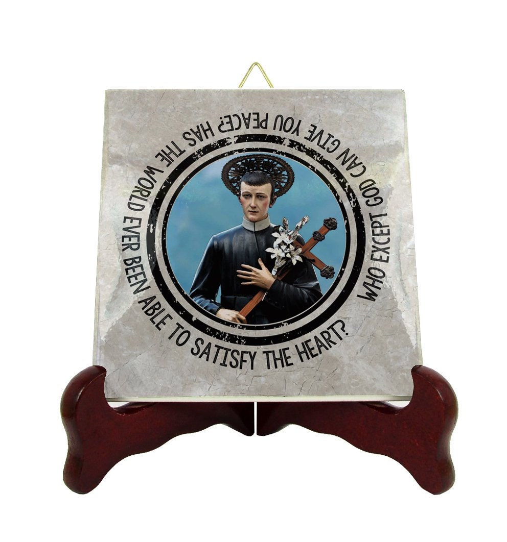 Catholic Saints Quotes - St Gerard Majella Ceramic Tile Religious Gifts Saint Catholic Quotes Print