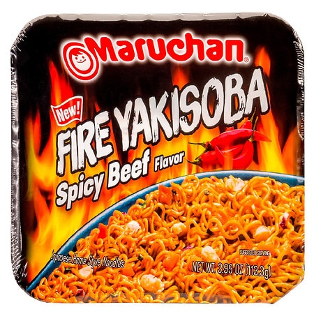Maruchan Fire Yakisoba Spicy Beef - 3.99 OZ