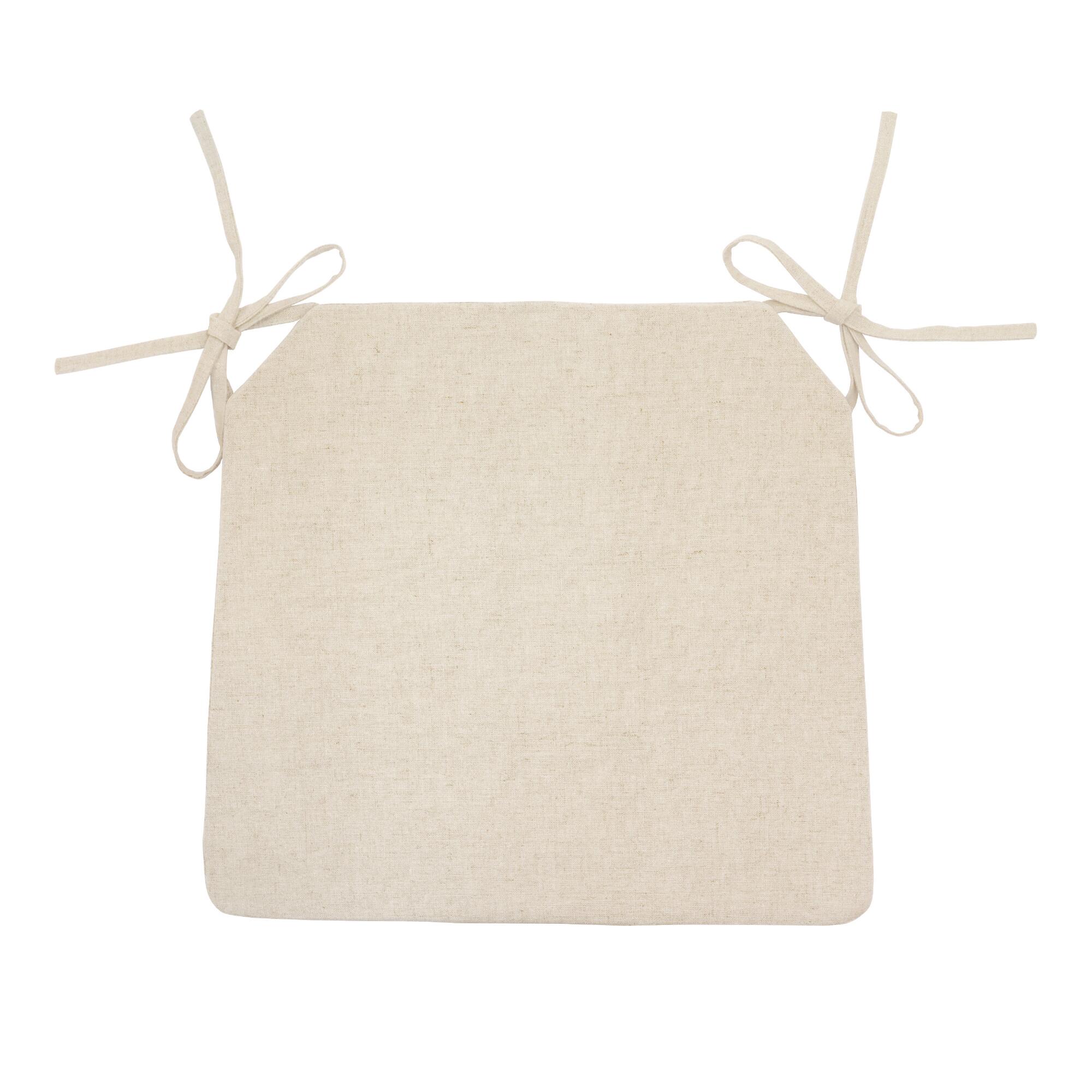 Natural Bistro Chair Cushion - Cotton by World Market