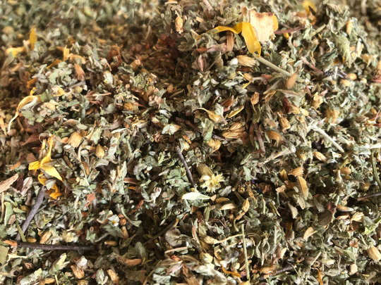 Herbal Blend No.52 Mixture Damiana Marshmallow Flowers Calendula Chamomile Red Clover Buy Hot Deals Spice Discounters
