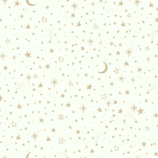Gold Twinkle Star Peel and Stick Wallpaper: Multi by World Market