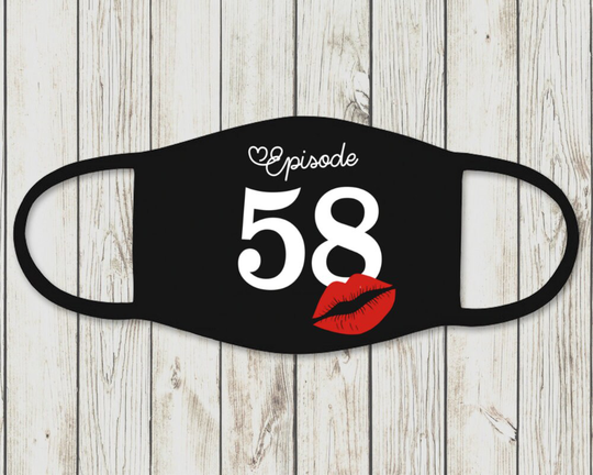 Episode 58, 58Th Birthday Mask Ideas, Mask, Ideas For Her, Quarantine