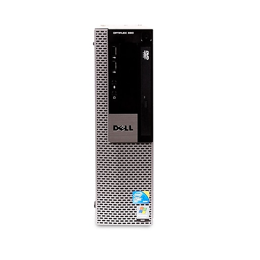 Dell OptiPlex 960 Desktop Intel Core 2 Duo E8400 3.0GHz 4GB RAM 250GB Hard Drive, DVD Windows 10 Pro, Refurbished