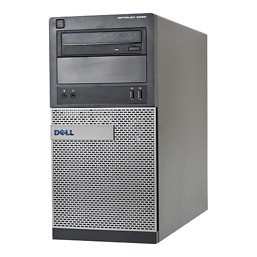 Dell 3020-T Refurbished Desktop Computer, Core i5-4570 3.2Ghz, 8GB Memory, 500GB HDD