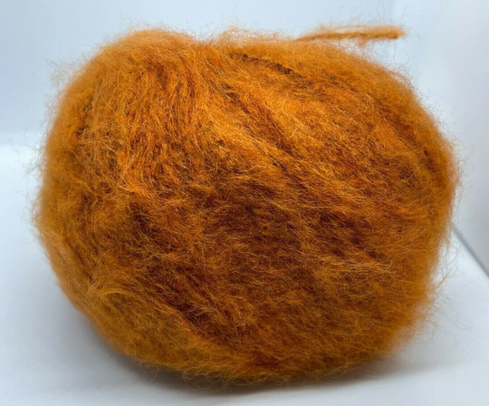 Winter Dk Copper Fuzzy Soft Acrylic Polyester Wool Blend Yarn #69379 Ice Yarns 50Gr 164Yds Light & Airy