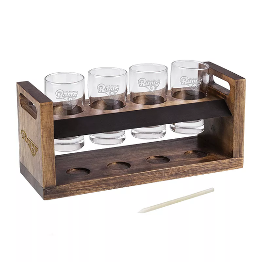 Picnic Time Los Angeles Rams Craft Beer Flight, Brown