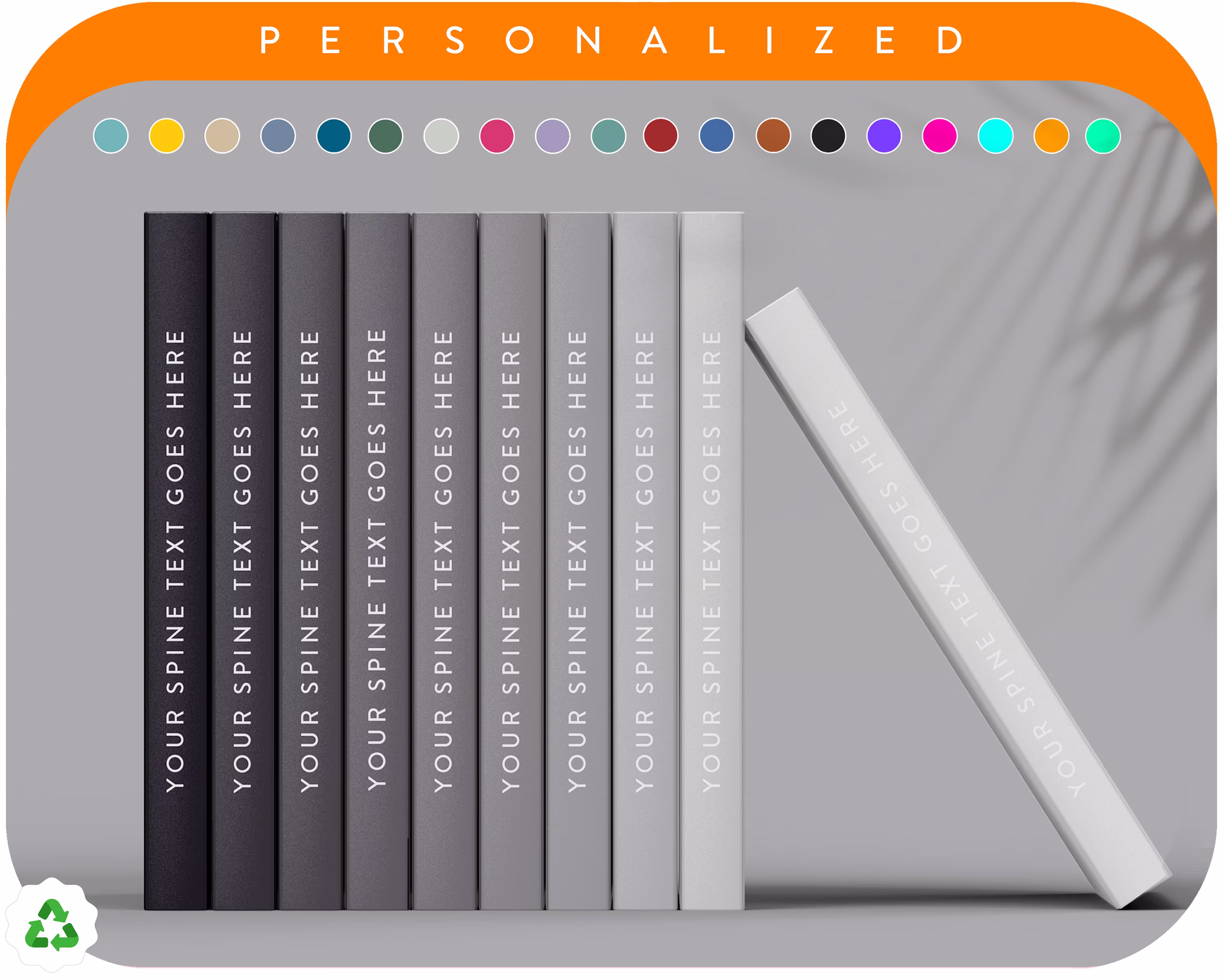 Journals & Notebooks, Journal Binder, Personaliz Journals, Famiy Cook Books Personalized, Personalized Lined Book, | Set Of 10