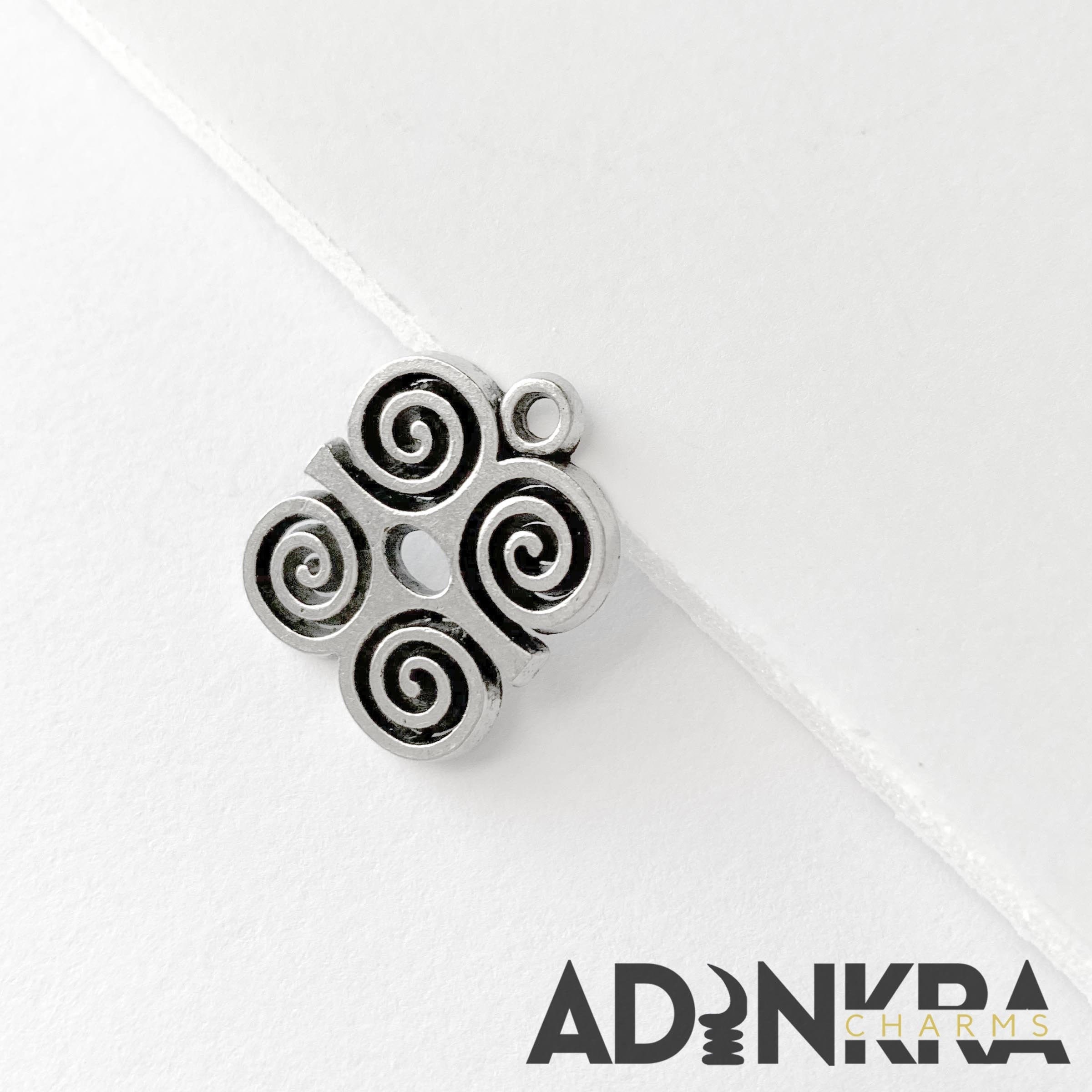 Dwennimmen - Adinkra Pewter Charm