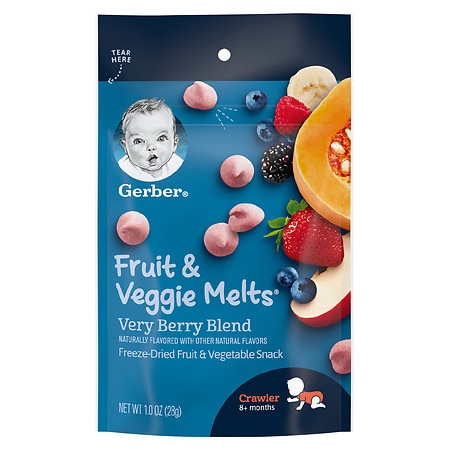 Gerber Fruit & Veggie Melts Very Berry Blend - 1.0 oz