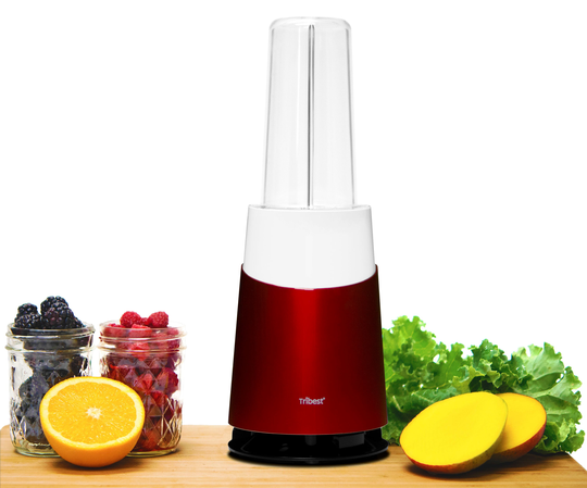 Tribest Personal Blender 2 24-oz Red, White, and Gray 200-Watt Pulse Control Blender | PB-430RD-A
