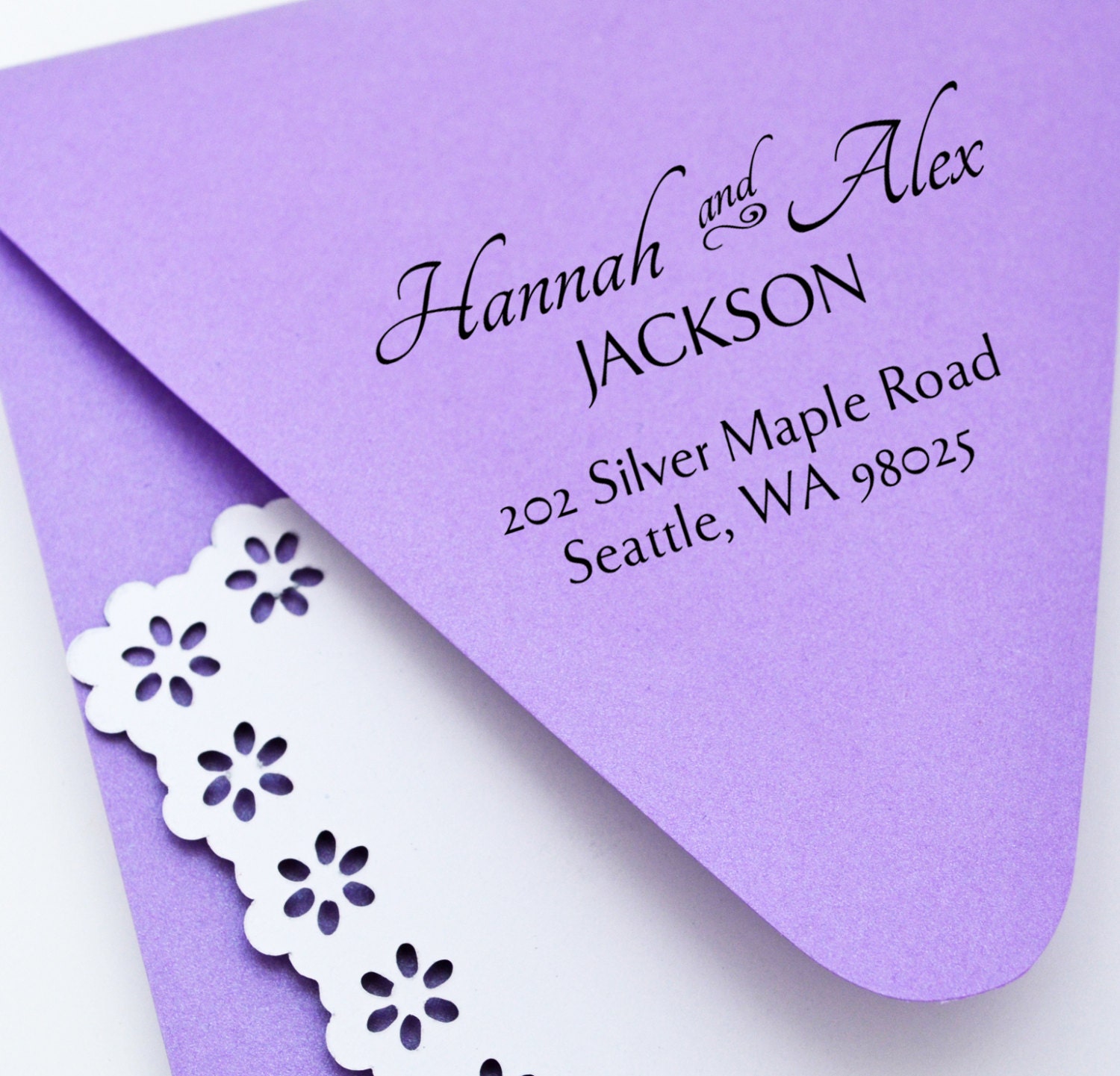 Custom Address Stamp - Housewarming Gift Wedding Personalized Self Inking