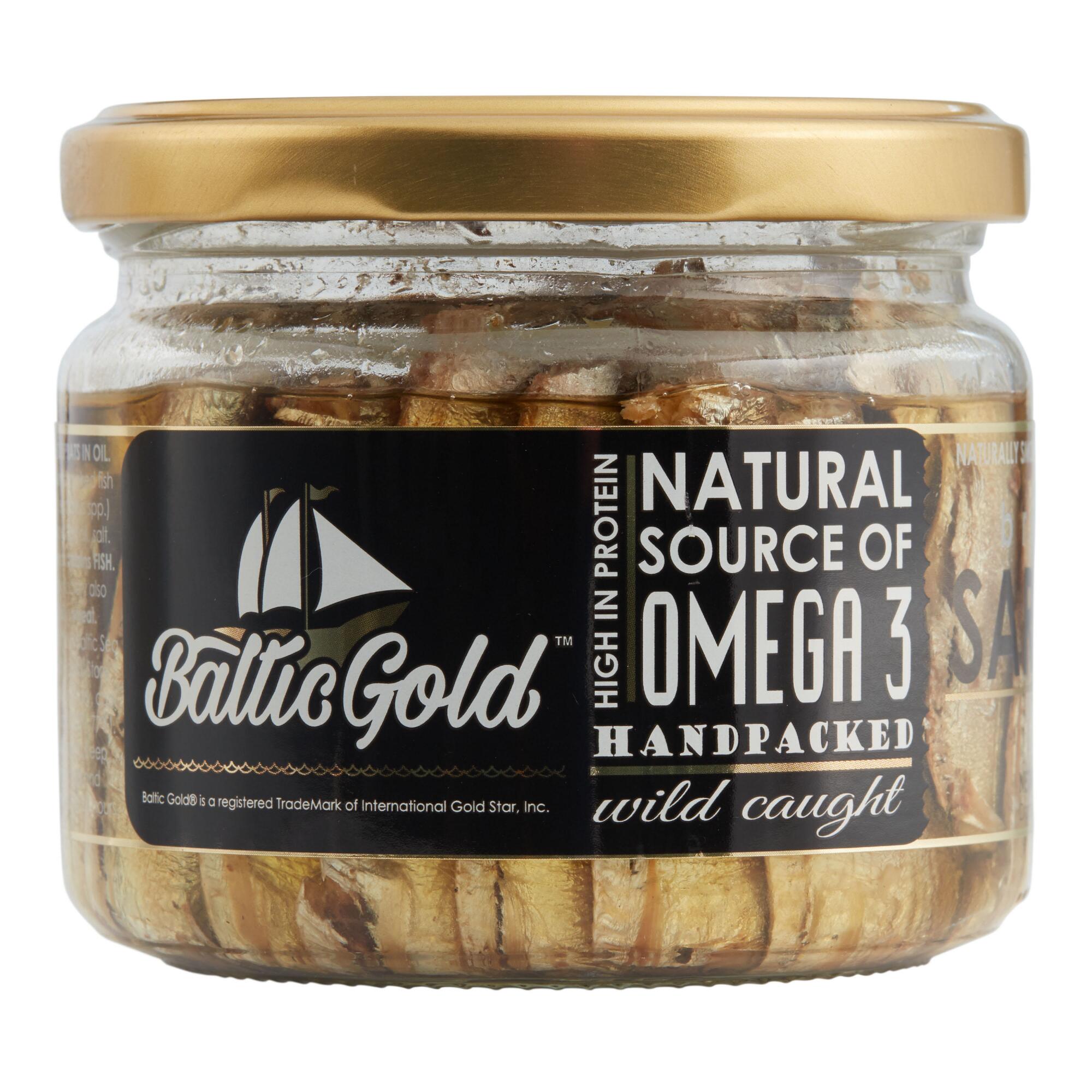 Baltic Gold Wild Sardines Set Of 12 by World Market