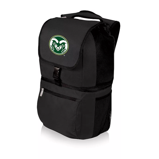 Picnic Time Colorado State Rams Zuma Cooler Backpack, Black