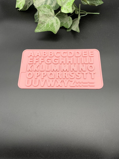 Alphabet, Food Grade Silicone Mold, Fondant Baking Diy Cake Decoration, Chocolate Uv Resin, Keychain Mold