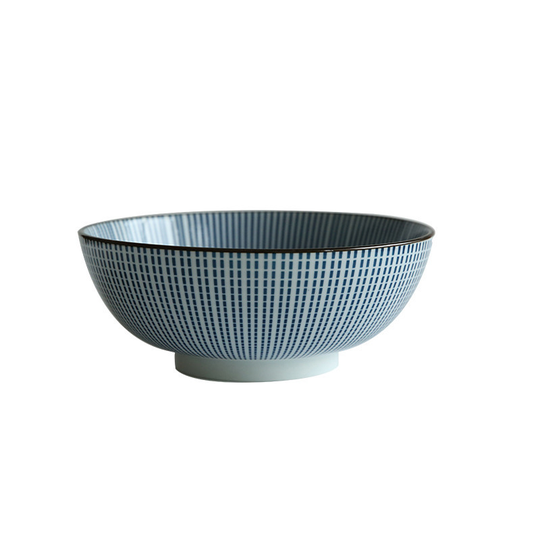 8 Inch Japanese Ceramic Ramen Noodle Soup Bowl - Radiation