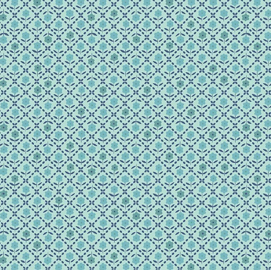 Bee Plaids Zinnia Cottage By Lori Holt For Riley Blake, 1/2 Yard - Cut Continuously, C12024-Cottage