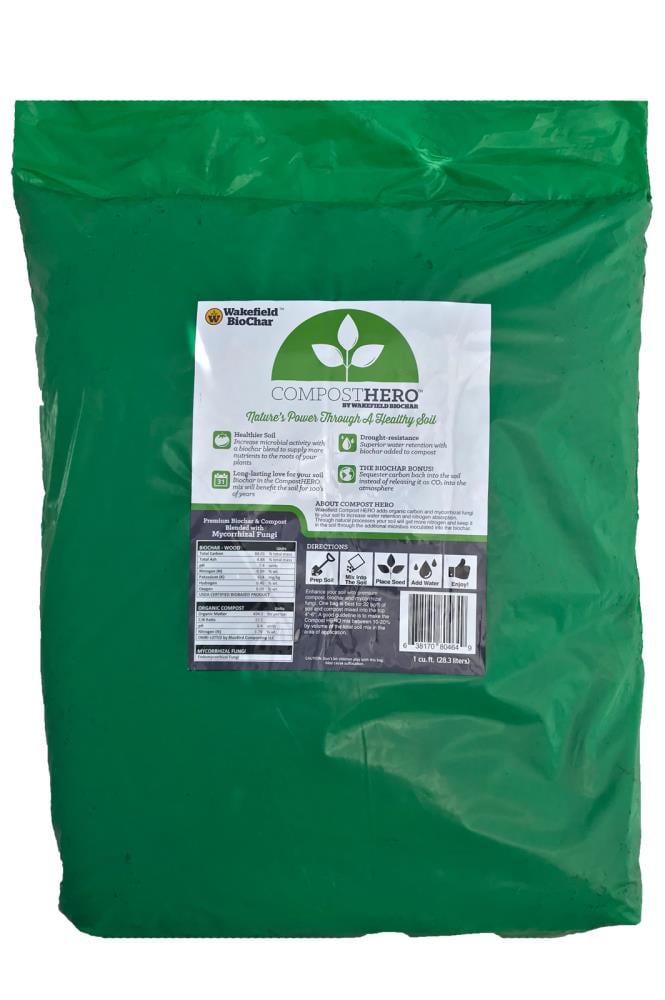 Wakefield Biochar Compost blend Organic Compost Improves Soil Structure | WFHERO-CMP-40