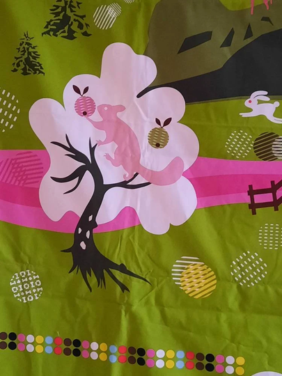 Ikea Cotton Blend Fabric. Sweden Design Lotta Kuhlhom