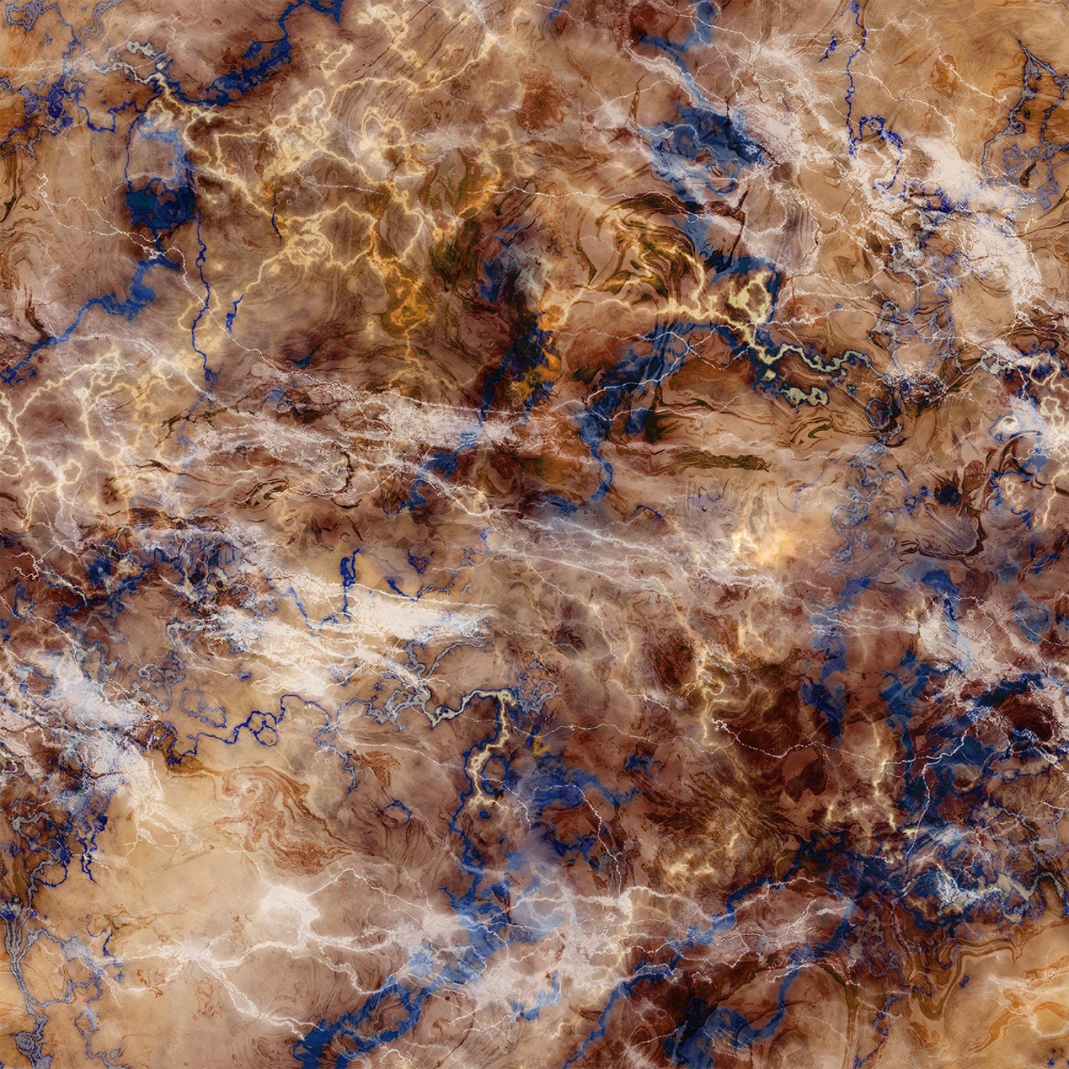 Marbled Chestnut Blender Fabric By The Yard From Hoffman Fabrics Spectrum, & Fat Quarters Available