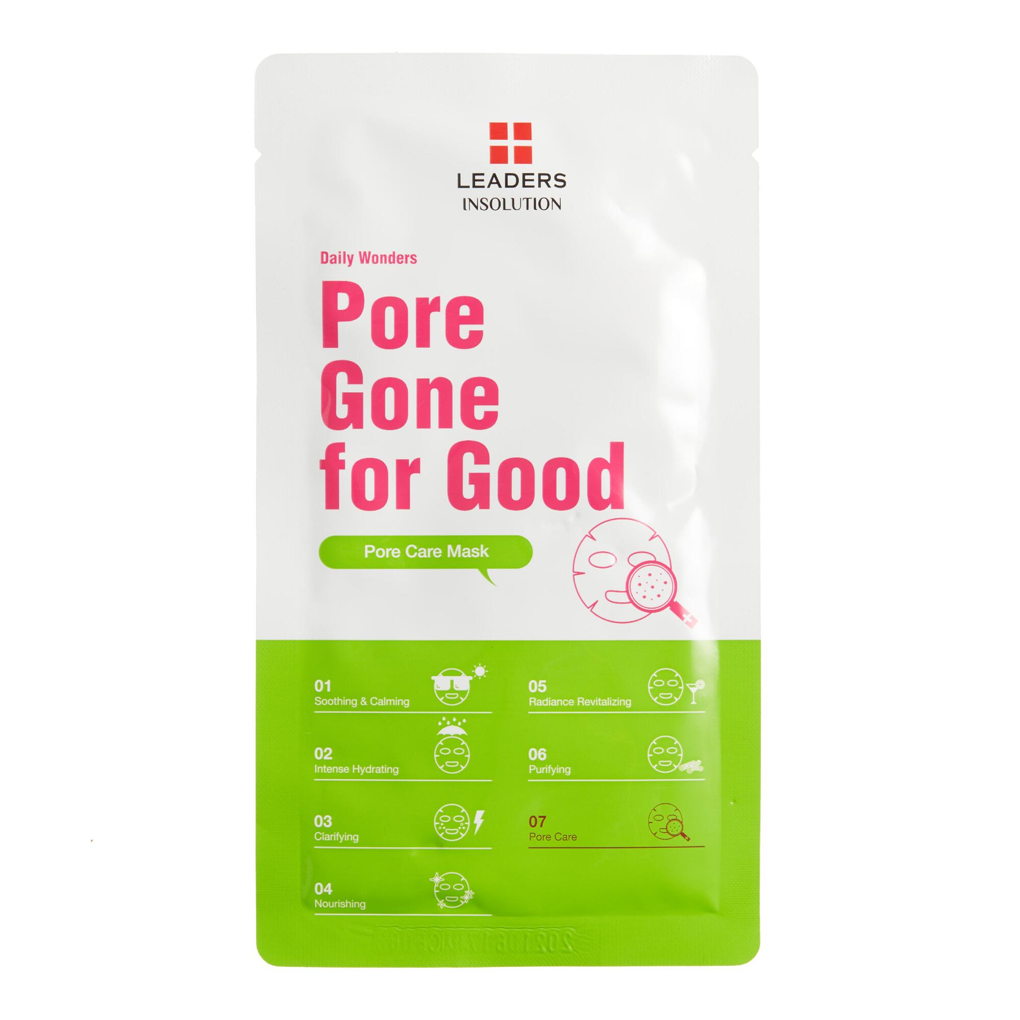 Pore Gone For Good Korean Beauty Sheet Mask Set of 2 by World Market