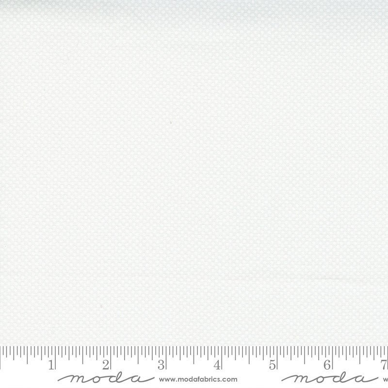 Moda Fabrics Cozy Up Pin Dot Blender Cloud Corey Yoder Fabric Yardage - in Stock
