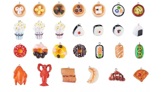 International Food Hypoallergenic Hook Earrings.ramen.turkey. Dumplings.popcorn.lobster Donuts Sushi Roll.sushi Earrings. Hooks Or Clip