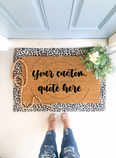 Custom Welcome Mat | Design Your Own Doormat Personalized Gifts