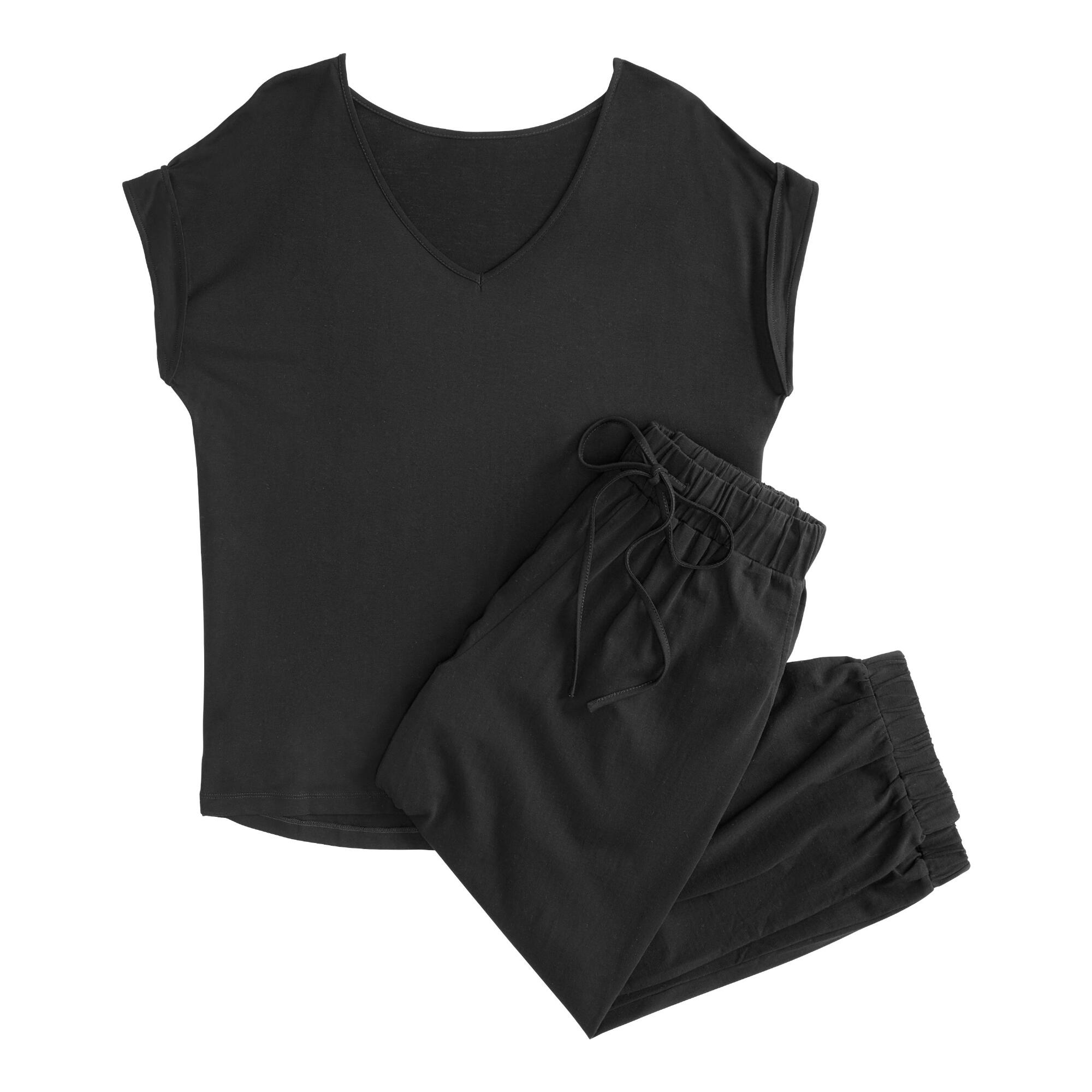 Black Knit Loungewear Collection by World Market
