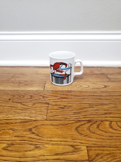 Vintage Made in England Lobster Coffee Mug