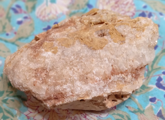 Very Large Jerusalem Stone Crystal Mizzi Ahmar Very Rare Calcite Jesus Holy Land Israel Hand Selected