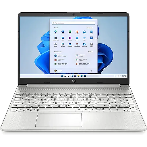 HP 15.6" Laptop, Intel Core i5-1135G7, 8GB Memory, 256GBSSD, Windows 11 Home (4X6F6UA-N)