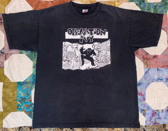 Operation Ivy T Shirt Rancid Crimpshrine Lookout Records Green Day