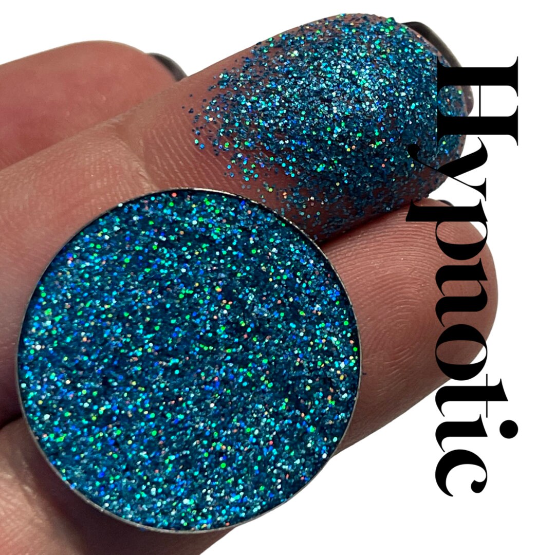 Hypnotic - Hand Blended Pressed Glitter Eyeshadow Pigment Shadow Singles Custom Blend Single