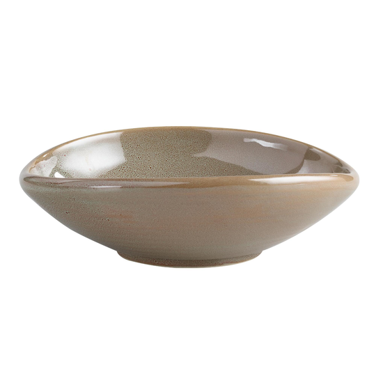 Green Zen Shallow Salad Bowl Set Of 2 - Stoneware by World Market